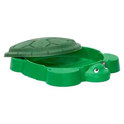 #ad Little Tikes Turtle Sandbox With Cover for Kids Outdoor Creative Play $89.99
