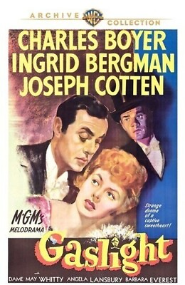 #ad SEALED Gaslight DVD 1944 Warner Archive Ingrid Bergman Charles Boyer Cotten $12.00