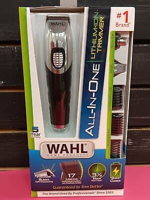 #ad Wahl Rechargeable Trimmer Black 9893 700 $19.99