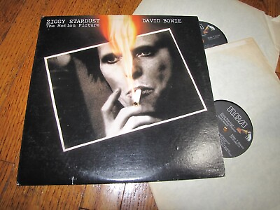 #ad DAVID BOWIE ZIGGY STARDUST THE MOTION PICTURE RCA RECORDS DOUBLE LP $45.00