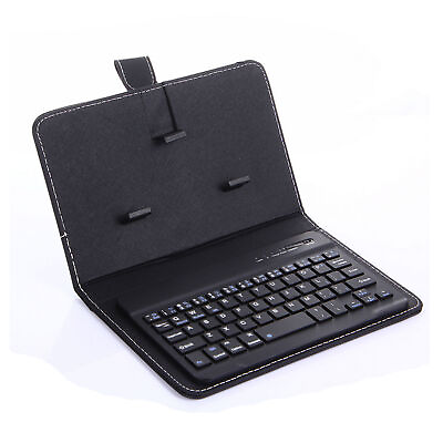 #ad Mini Portable Leather Wireless bluetooth Keyboard for Smartphone $19.99