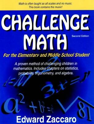 #ad Challenge Math For the Elementary and Middle School Student Second E GOOD $4.78