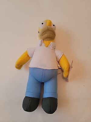 #ad Nanco 20th Century Fox Simpsons Homer 2005 Plush Stuffed Toy 10quot; $8.00