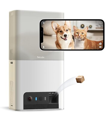 #ad Petcube Bites 2 Lite Interactive WiFi Pet Monitoring Camera Treat Dispenser New $70.00