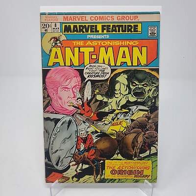 #ad Marvel Feature #8 Comic Book 1973 Ant Man LOW GRADE COMBINED SHIPPING $5.00