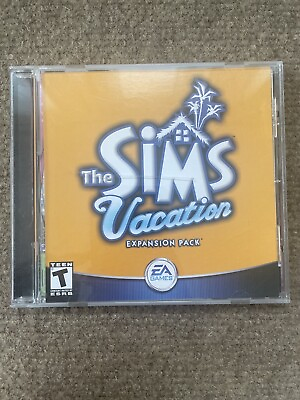 #ad Sims: Vacation Expansion Pack PC 2002 $2.79