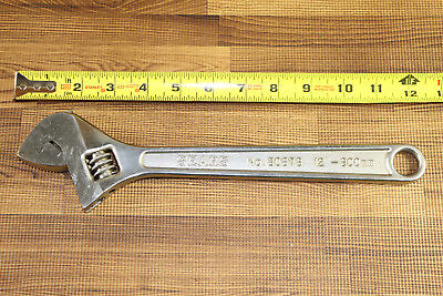 #ad Sears 30873 Chrome 12quot; Adjustable Wrench BF Japan $27.00