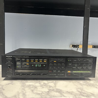 #ad Onkyo 2 Channel AM FM Stereo Receiver System TX RV47 With Phono Input TESTED $74.99