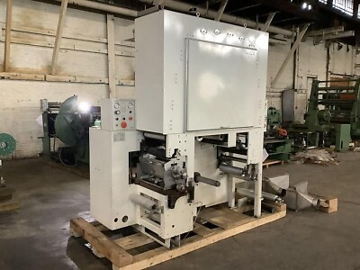 #ad 15quot; WIDE CHESNUT ENGINEERING 1 COLOR PRINTER 2 ROLL ROTOGRAVURE AND LAMINATING $40050.00