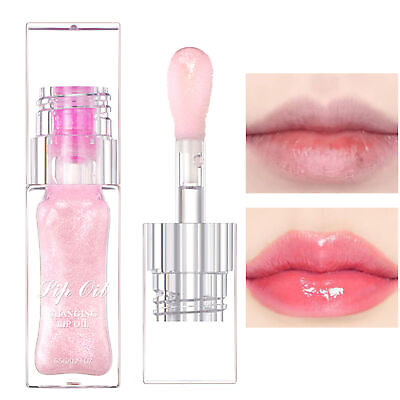 #ad Magic Color Changing Lip Oil Warm Change Moisturizing Lip Oil Pink 1PC $7.99