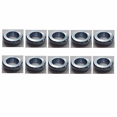 #ad 10 x Peugeot Citroen Alloy Wheel Flat Conversion Washers For Tapered Seat Bolts GBP 16.19