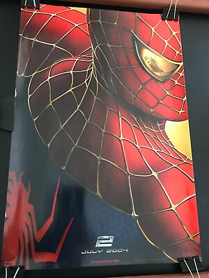 #ad SPIDER MAN 2 11x17 Mini Movie Poster ROLLED FREE SHIPPING $10.99