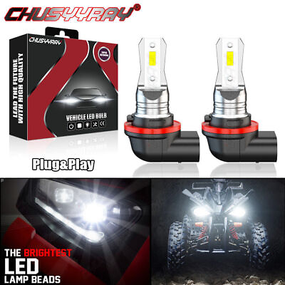#ad LED Headlight Bulbs For 2020 Honda Rancher 420 Foreman 520 and Rubicon 520 $38.55