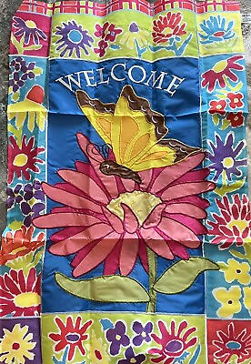 #ad Brand New Colorful 28”x44” Garden Flag $8.50
