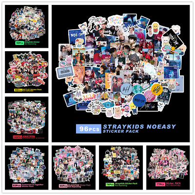 #ad Kpop EXO NCT127 Stray Kids ZB1 Seventeen Adhesive Photo Sticker DIY Stickers $4.49
