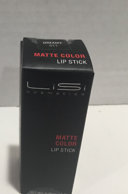 #ad Lisi Cosmetics Matte Color Lipstick 011 Dreamy NIB $6.99