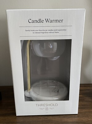#ad #ad Target Lamp Candle Warmer White Frosted Threshold 11quot; NEW $60.00