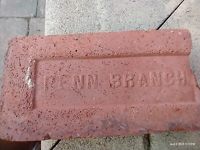 #ad Vintage antique reclaimed Penn Branch brick Pennsylvania Railroad $15.98