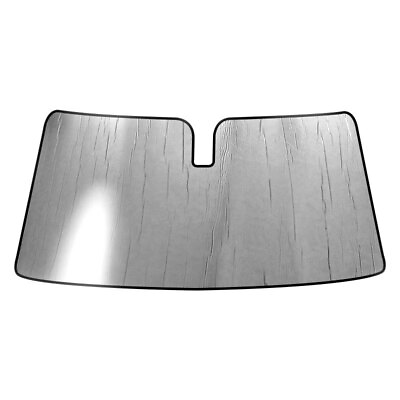 #ad Silver Custom Fit Sun Shade for Mustang Vehicles Windshield Heat Shield Screen $54.99