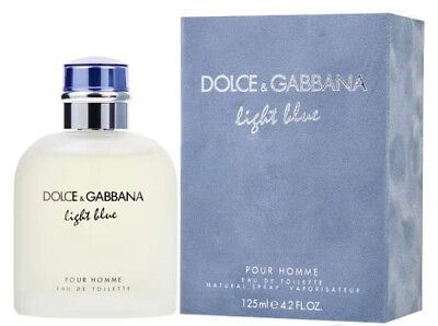 #ad Dolce amp; Gabbana Light Blue 4.2oz Men#x27;s Eau de Toilette Spray Brand New Sealed $29.95