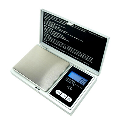 #ad 0.1g x 500g Digital Pocket Scale 0.1 Gram Portable Precision Scale CS500 $7.95