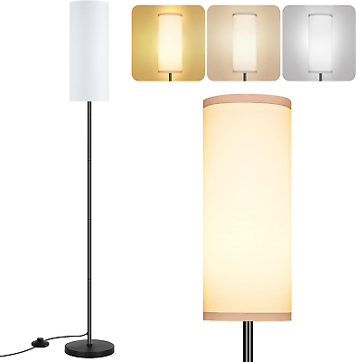#ad Floor Lamp for Living Room Modern Standing Lamps with Lampshade Minimalist Tal $33.74