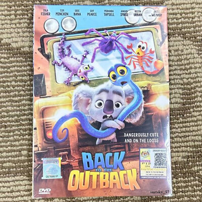 #ad Back To The Outback DVD Computer Animated Adventure Comedy Film English Language $17.88