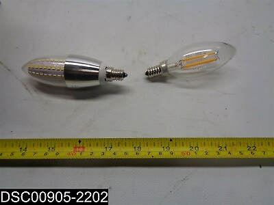 #ad QTY=9 Piece Mix of 2 Types LED Light Bulbs $17.97