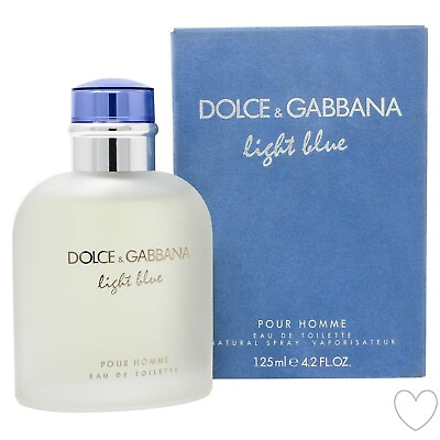 #ad Dolce amp; Gabbana Light Blue Men 4.2 oz Eau De Toilette Spray Brand New Sealed $29.95