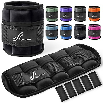 #ad Adjustable Ankle Wrist Weights for Men Women KidsCuff Weight Straps for Fitness $19.99