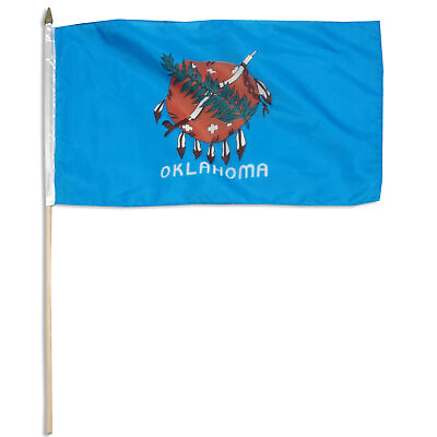 #ad Oklahoma flag 12 x 18 inch $2.99