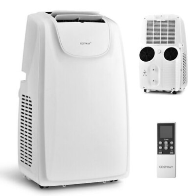 #ad 11500 BTU Dual Hose Portable Air Conditioner 3 in 1 AC Unit with Remote Control $347.98