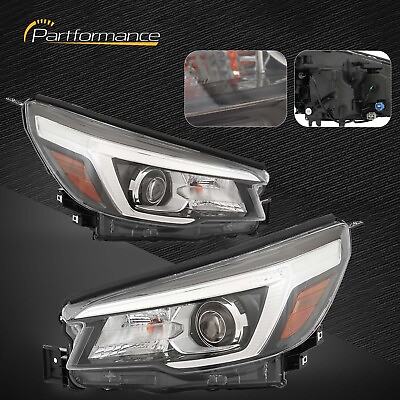 #ad For 2019 2020 Subaru Forester Left amp; Right Halogen LED Headlight w o AFS LH RH $333.83