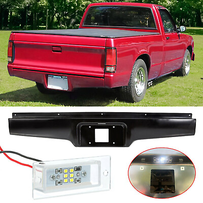#ad #ad Rear Bumper Completely For 1982 1993 Chevy S10 GMC S15 Sonoma Roll Pan Pickup $61.24