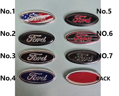 #ad #ad FORD Steering Wheel Emblem Decal Sticker Ecosport F150 Escort GT 58x24mm 2 1 4quot; $11.99