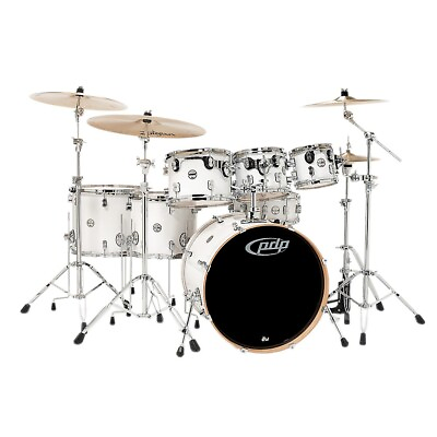 #ad PDP by DW Concept Maple by DW 7 Piece Shell Pack Pearlescent White $1299.99