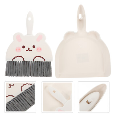 #ad Broom Dustpan Pet Nest Cleaning Tool Desktop Keyboard Brush Friends Household $9.11