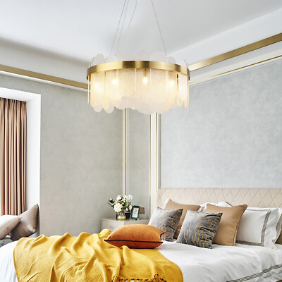 #ad #ad Gold Luxury Ceiling Light Chandelier LED Pendant Lamp Lighting Fixture 9 Lights $145.02