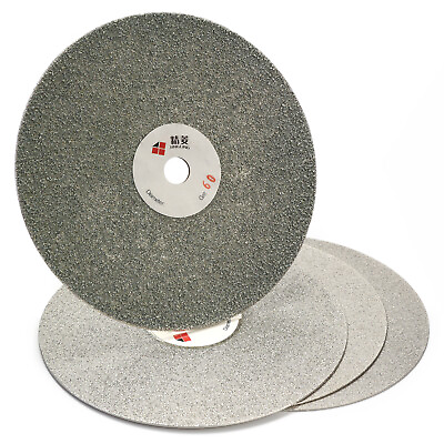 #ad 6quot; in Diamond Grinding Disc Flat Lap Disk Grit 60 3000 Lapidary Tools for Stone $13.50