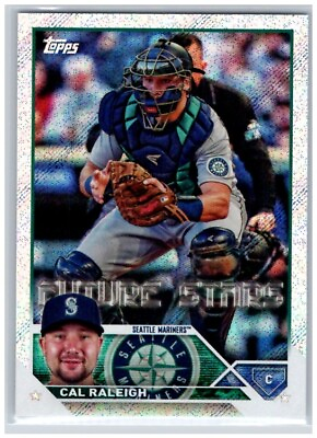 #ad #160 Cal Raleigh Seattle Mariners 2023 Topps Rainbow Foilboard 608 $1.93