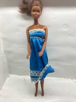#ad Rare Vintage Mattel Black Barbie Doll 1967 Barrbie Dress 60s Toy $59.99