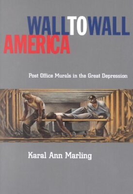 #ad Wall To Wall America : Post Office Murals in the Great Depression Paperback ... $39.69