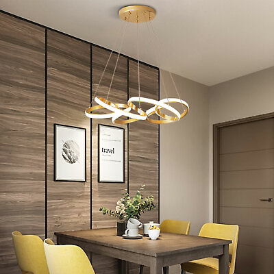 #ad Modern Pendant Light LED Hanging Lamp Chandelier Lighting Fixture Dinning Room $75.90