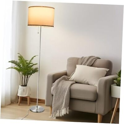 #ad Floor Lamp Modern Standing Lamps for Living Room with LED Bulb 3 Color $47.98