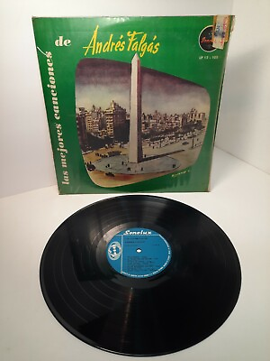 #ad Las Favoritas De Andres Falgas LP Vinyl Sonolux $20.00