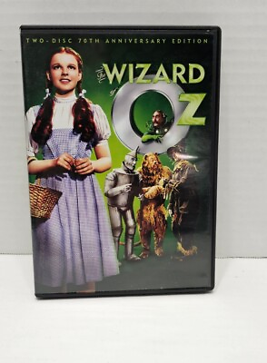 #ad The Wizard of Oz Two Disc 70th Anniversary Edition DVD Good $6.50