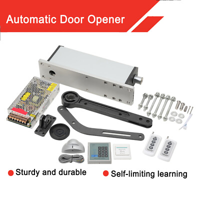 #ad 25W Automatic Electric Swing Door Opener w Remote Control amp; Exit Push Buttons US $217.58