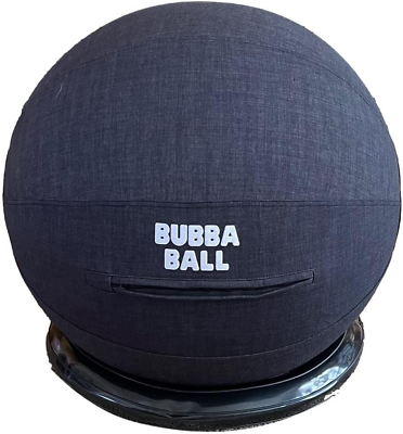 #ad Bubba Ball Yoga Sitting Chair for Office Home and Size 3 Black $104.88
