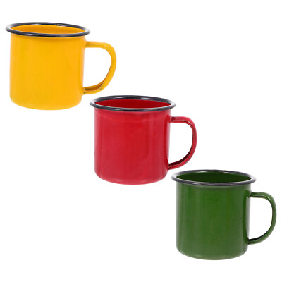 #ad Kids#x27; Enamel Camping Mug: and Safe for Outdoor Use $13.25