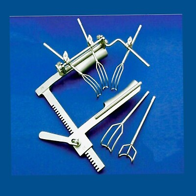 #ad Cooley Cosgrove Mitral Valve Retractor Complete Surgical Set good Quality $300.00